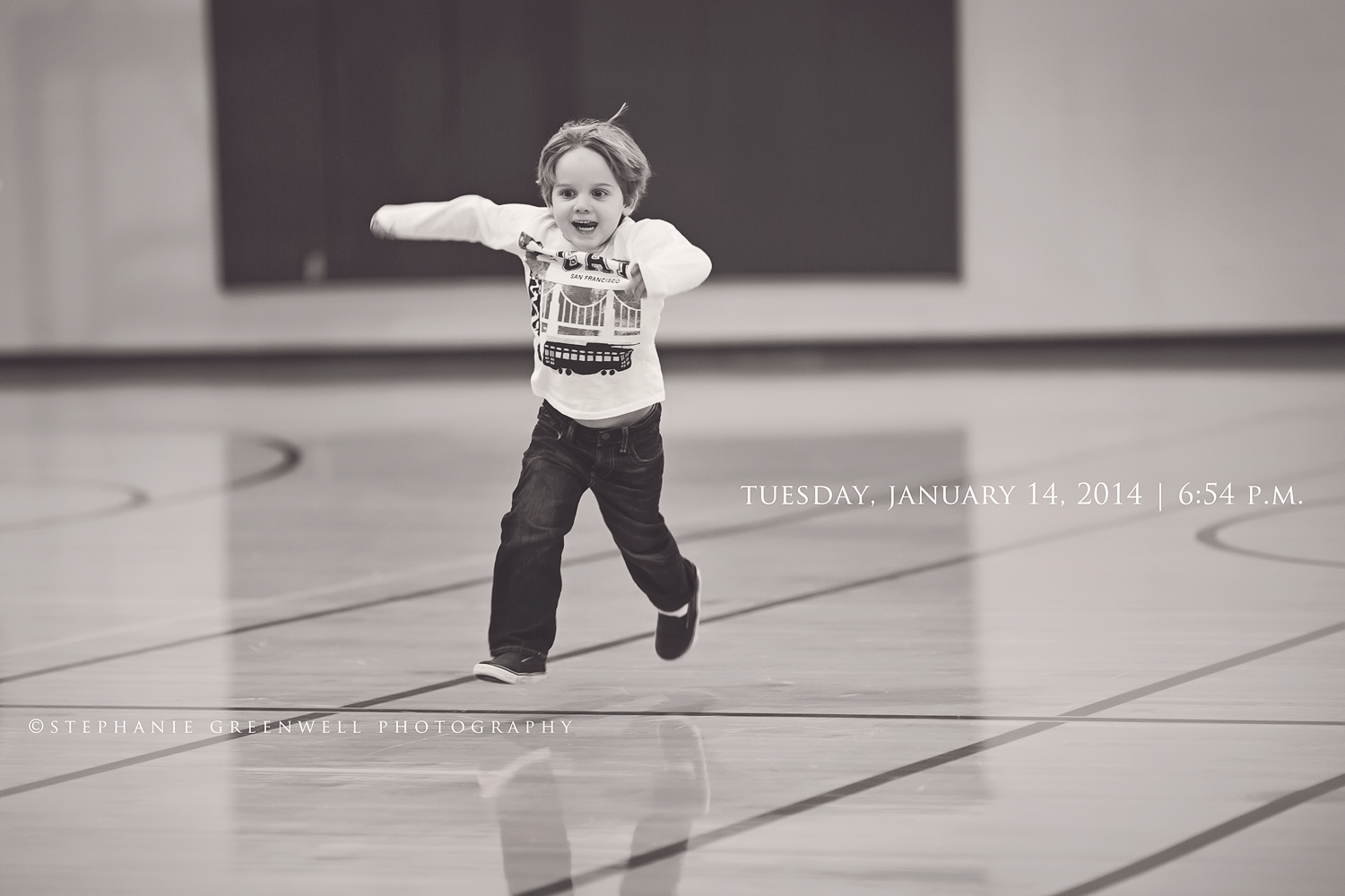 photo a day boy basketball reflection jumping southeast missouri photographer stephanie greenwell
