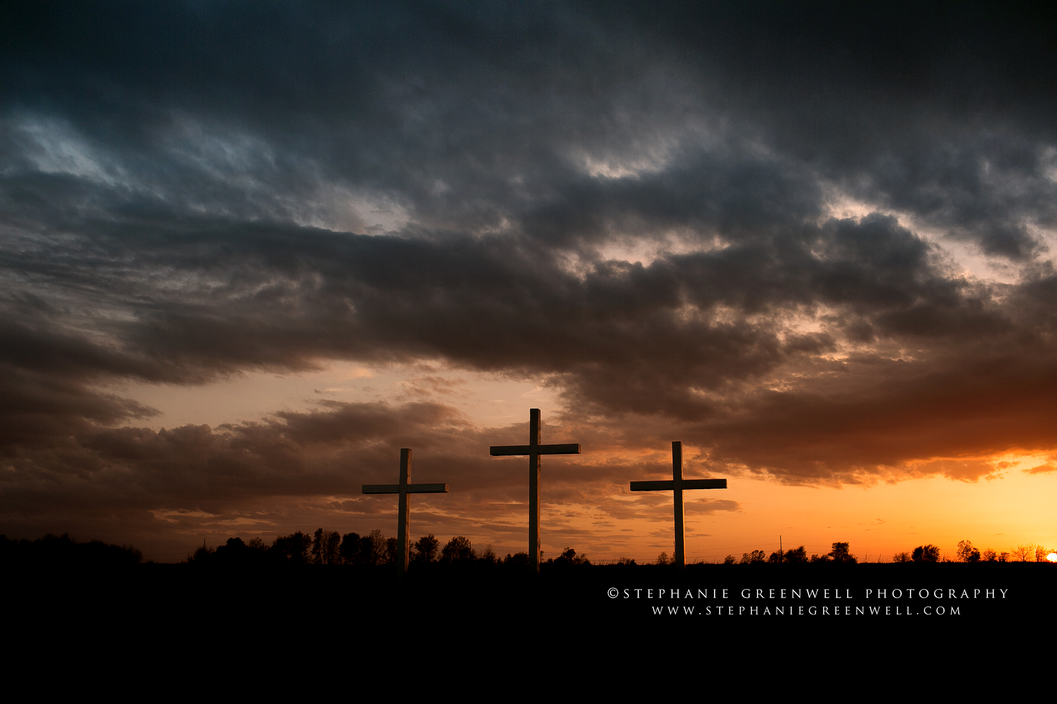 Three Crosses Easter 