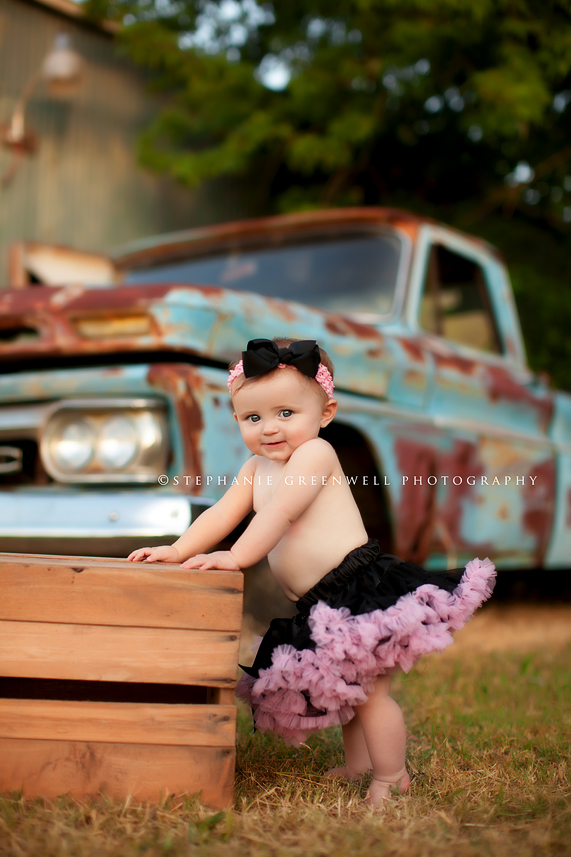 annistyn rackley pettiskirt vintage truck biliary atresia southeast missouri photographer stephanie greenwell