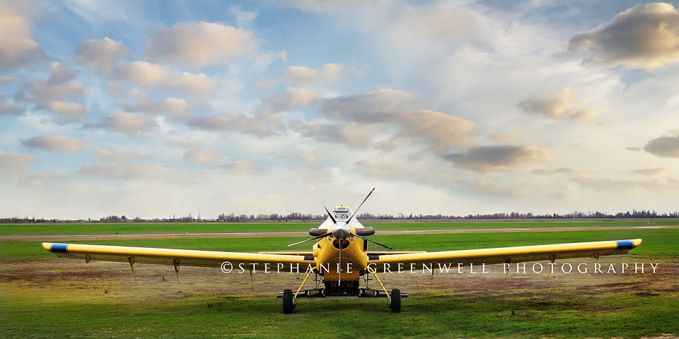 airplane blue sky clouds commercial photography stephanie greenwell southeast missouri